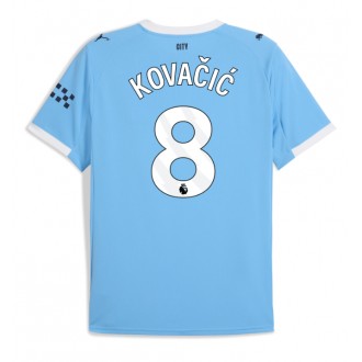 Manchester City Mateo Kovacic #8 Hjemmedrakt 2025-26 Kortermet Manchester City Mateo Kovacic #8 Hjemmedrakt 2025-26 Kortermet